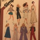 Simplicity 5637 Wardrobe for 11 1/2" Dolls Such as Barbie and Brooke Shields Sewing Pattern