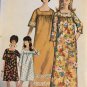 Simplicity 6792 Misses Women's Muu-Muu Size small 10 12 from 1970's Sewing Pattern