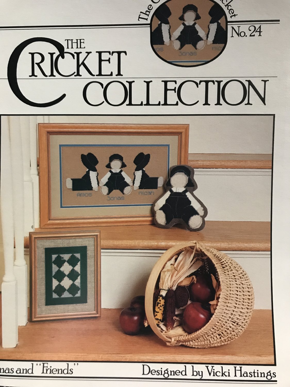 Cross Stitch Pattern The Cricket Collection No. 24 Jonas and Friends