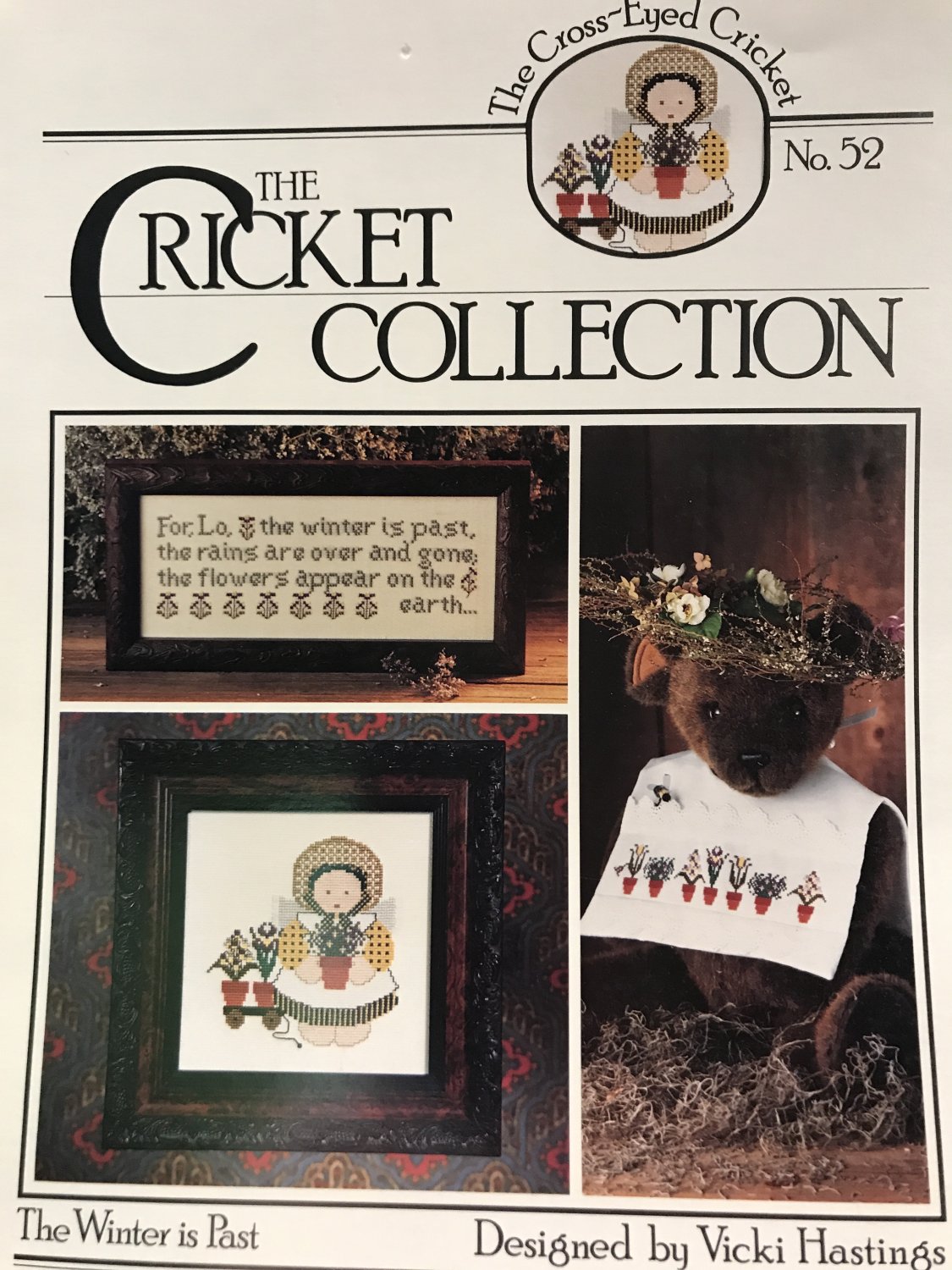 Cross Stitch Pattern The Cricket Collection No.52 The Winter is Past