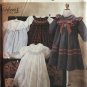 Simplicity 7644 Heirloom child's Dress Pattern with Smocking Oliver Goodin Sewing Pattern Size 5 6X