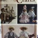 Simplicity 7711 Teddy Bear and Renaissance Clothes sewing Pattern Simplicity 7711 Teddy Bear and Renaissance Clothes sewing Pattern