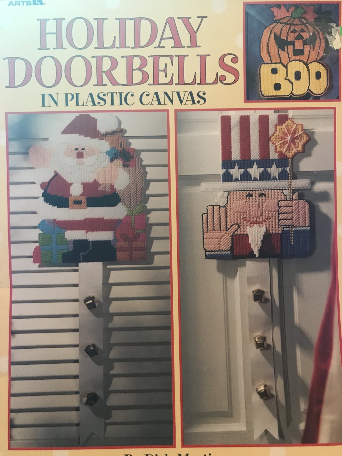 Holiday Doorbells Leisure Arts, Pattern Leaflet 1849 Designs by Dick Martin