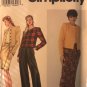 Simplicity 8611 Misses Mock Wrap Skirt, Pants and unlined Jacket Size 16-20 Sewing Pattern