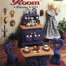Breakfast Room VIII Annie 's Attic Crochet Fashion Doll Furniture Pattern Booklet 535b