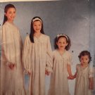 Simplicity 0659 9942 Girls Nightgown and Headband Sewing Pattern Size 7 - 16