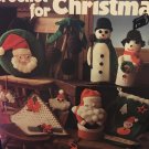 Crochet for Christmas Leisure Arts Pattern Booklet 81 stocking snowflakes Santa