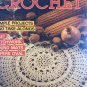 Decorative Crochet Magazine No. 8, March 1989 Home Decor Coasters Curtains, Doilies Tablecloth