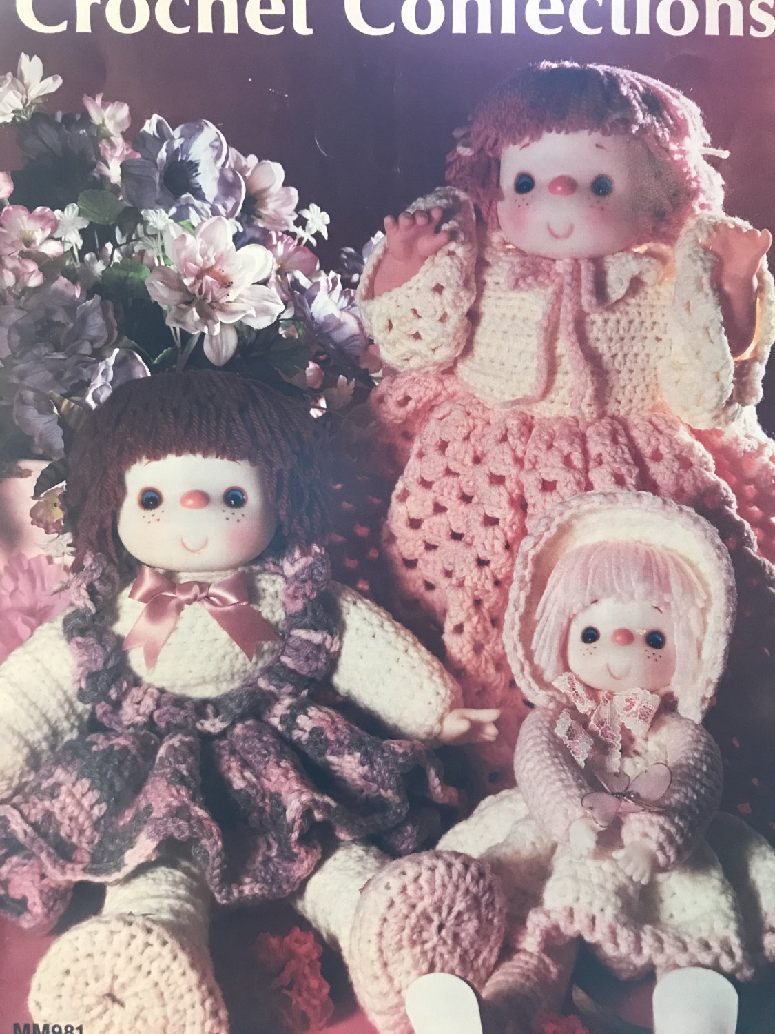 Crochet Confections Soft Sculpture Dolls to Crochet Pattern MM981