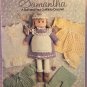 Samantha Doll and Wardrobe Leisure Arts 674 Crochet Pattern Leaflet Anne Halliday