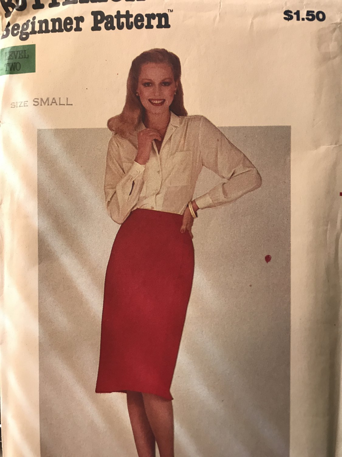 BUTTERICK 3374 Misses Wrap Skirt Beginner Sewing Pattern uncut size SM Waist 24" - 25"