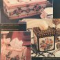 Victorian Bouquet Tissue Boxes Plastic Canvas Pattern Annies Attic 87W52