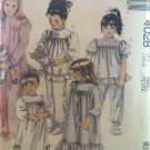 McCall's4028 Toddlers' Robe, Nightgowns, Pajamas and Booties Sewing Pattern size 2
