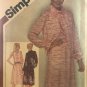 Simplicity 9945 Misses' Dress with cut-in armholes and unlined Jacket Sewing Pattern size 10