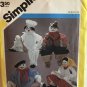 Simplicity 6191 Set of Decorative Craft Dolls 21" Artist Cowboy Cook Kitchen Witch UNCUT