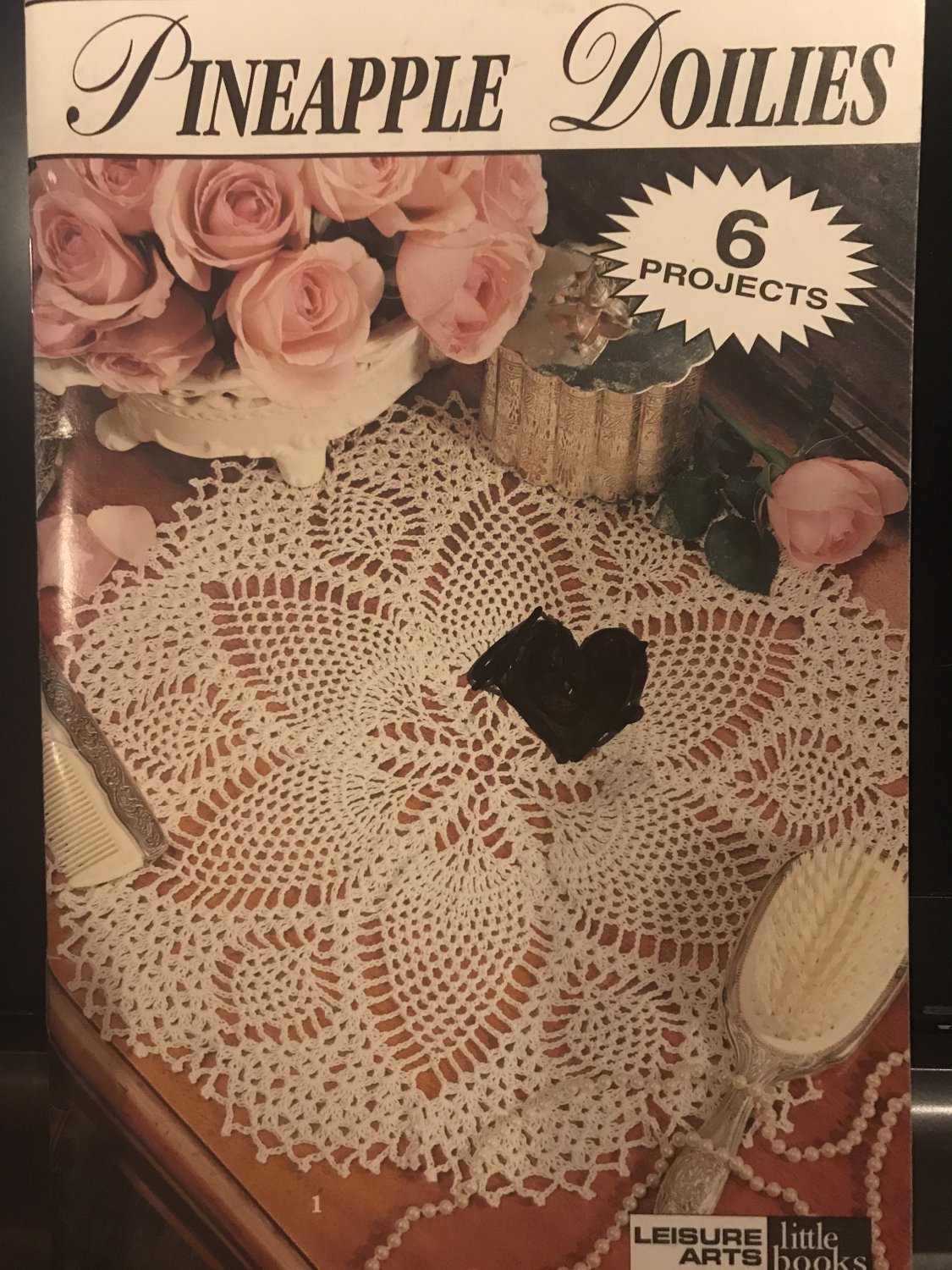 Pineapple Doilies Leisure Arts 75013 6 designs using cotton thread