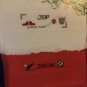 Reba's Creations Sports on your Fingertip Towels Cross Stitch Charts Booklet no. 17