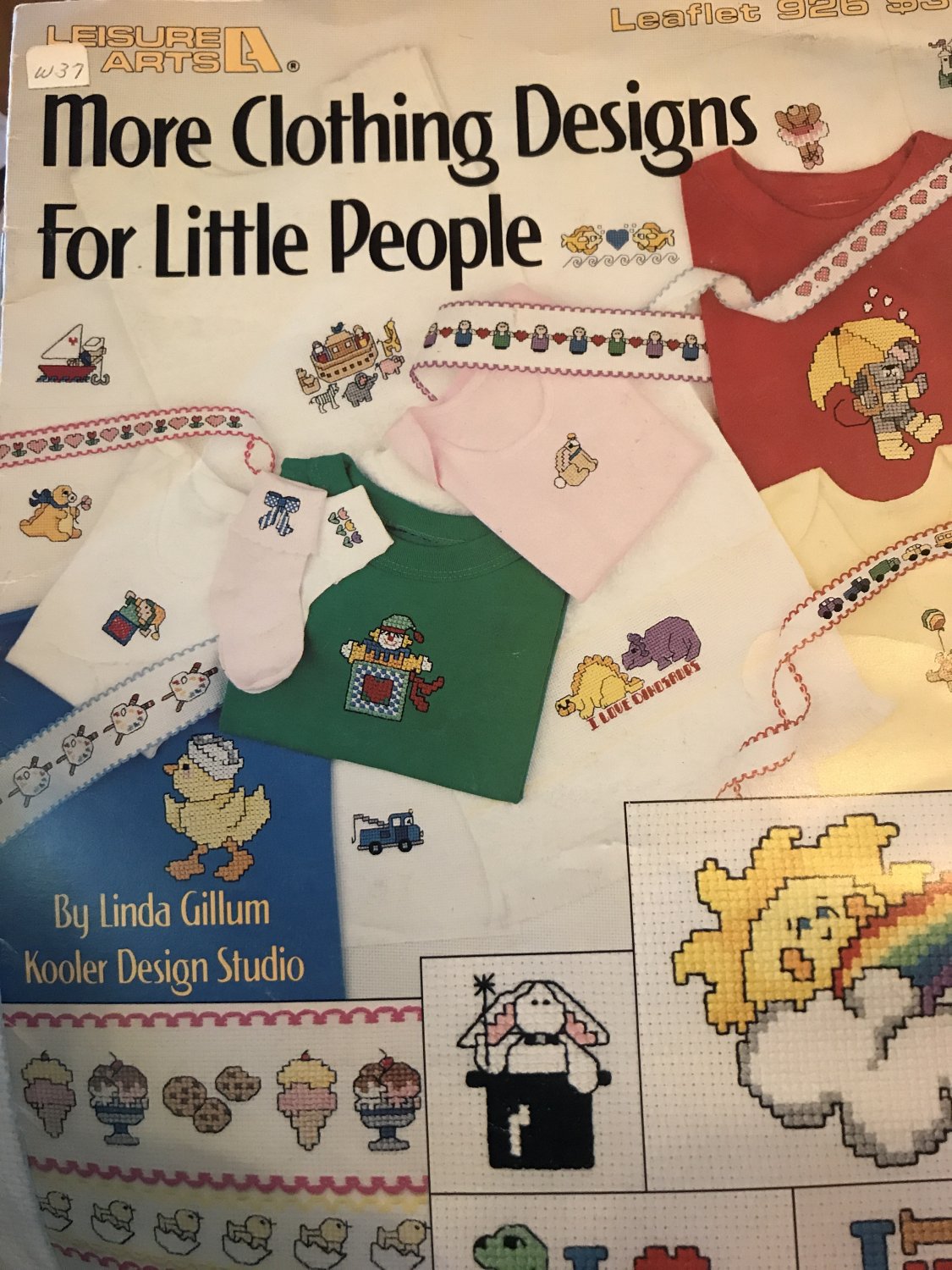 More Clothing Designs for LIttle People Cross Stitch Pattern Leisure Arts 926