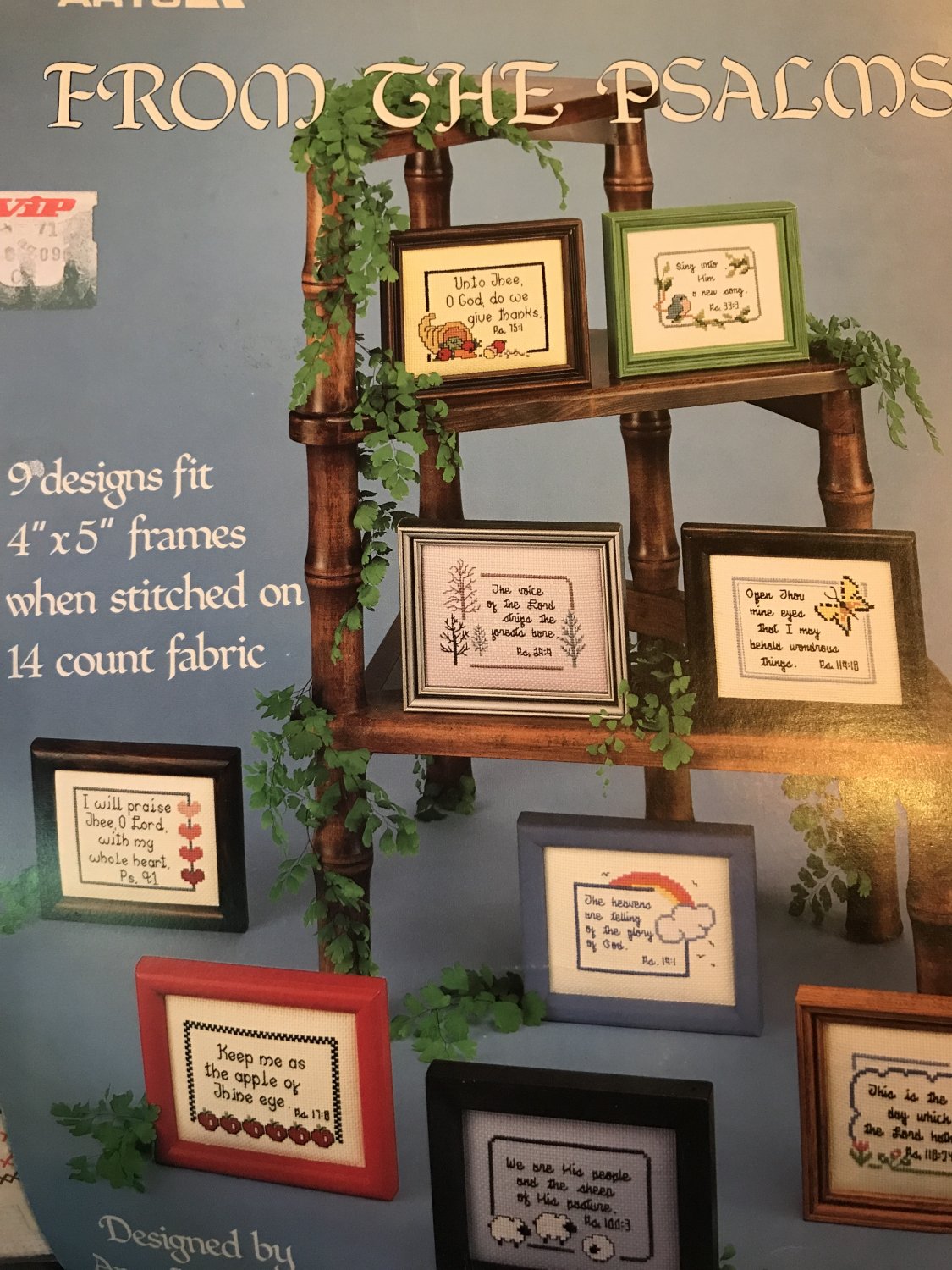 From The Psalms Cross Stitch Charts Leisure Arts 315