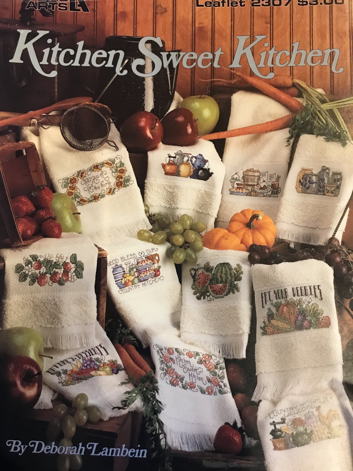 Kitchen Sweet Kitchen Cross Stitch Charts Leisure Arts Leaflet 2307