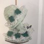 Holiday Broom Dolls to Crochet from Maggie's Crochet 8 designs using bedspread cotton thread