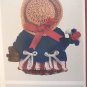 Holiday Broom Dolls to Crochet from Maggie's Crochet 8 designs using bedspread cotton thread