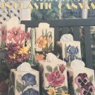 Floral Tissue Covers in Plastic Canvas Leisure Arts  1214 Boutique tissue covers