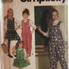 Simplicity 7461 Blouse w Standing Collar, Jumper & Jumpsuit Sewing Pattern Size 7-14 Simplicity 7461 Blouse w Standing Collar, Jumper & Jumpsuit Sewing Pattern Size 7-14