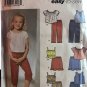 Simplicity 5706 Child's Capri pants, skirt in two lengths and tops Sewing Pattern Size 3 4 5 6