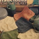 Dishcloths from the Heart to Knit Leisure Arts 3253 Knitting Pattern 15 Designs