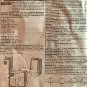 McCall's Sewing Pattern MP602 M7701 M9366 18" Doll Clothes and Doll Carrier, OSZ(One Size)