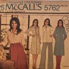 McCall's 5762 Misses dress or top and overskirt Sewing Pattern Size M 14 - 16 Marlo's Corner