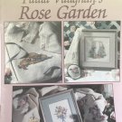 Leisure Arts Cross Stitch leaflet 2025 Rose Garden by Paula Vaughan