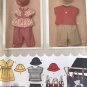 Simplicity 3765 Babies' Dress Top Pants T-shirt & stroller bag Sewing Pattern size XXS - L
