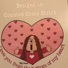Cathy Designs in Counted Cross Stitch Gloria and Pat for Paragon book 5095