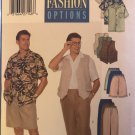 Butterick 5437 Men's Vest Shirt Shorts Pants size L - XL Sewing Pattern