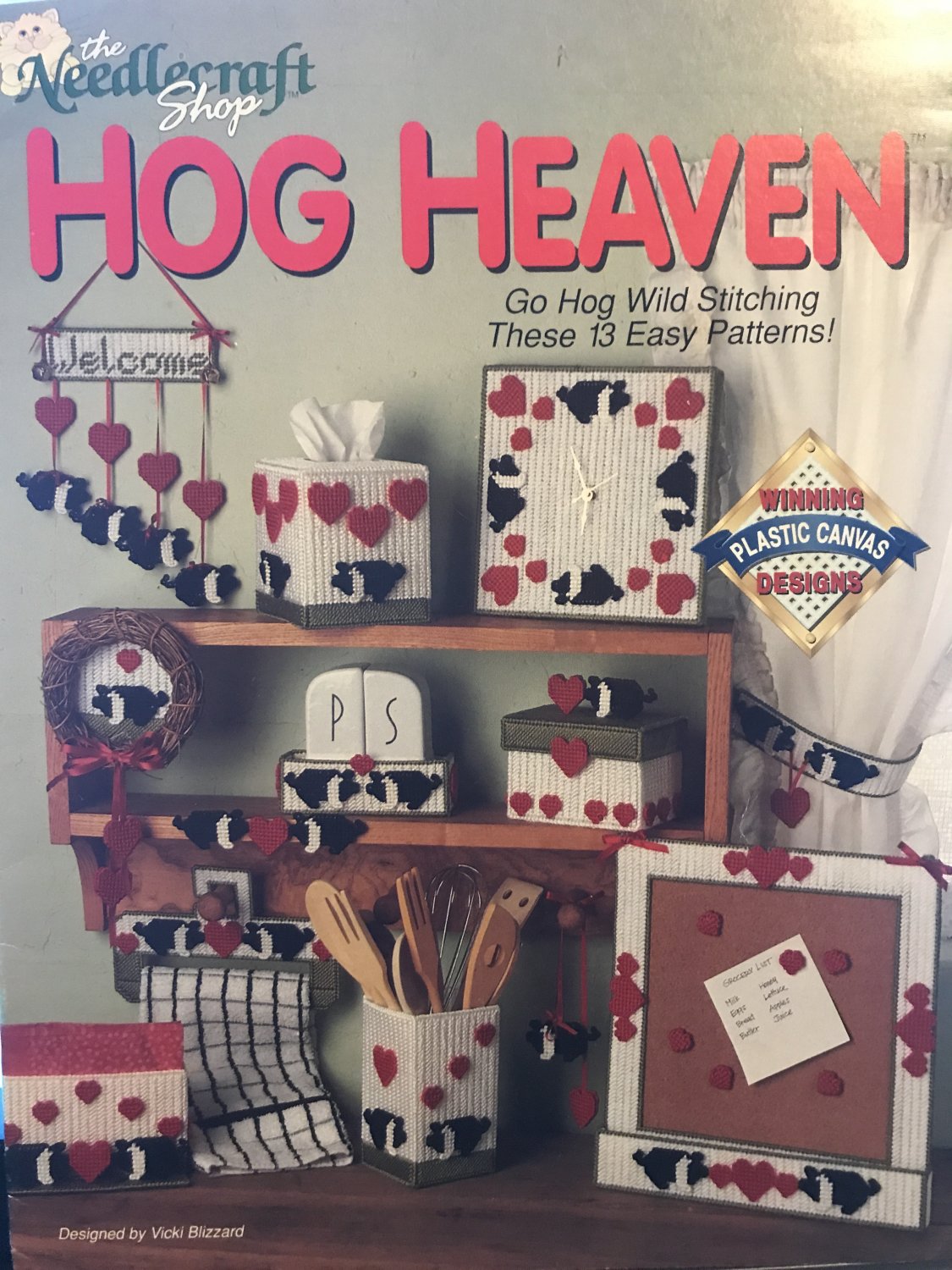 HOG HEAVEN Plastic Canvas Pattern #913404 Needlecraft Shop