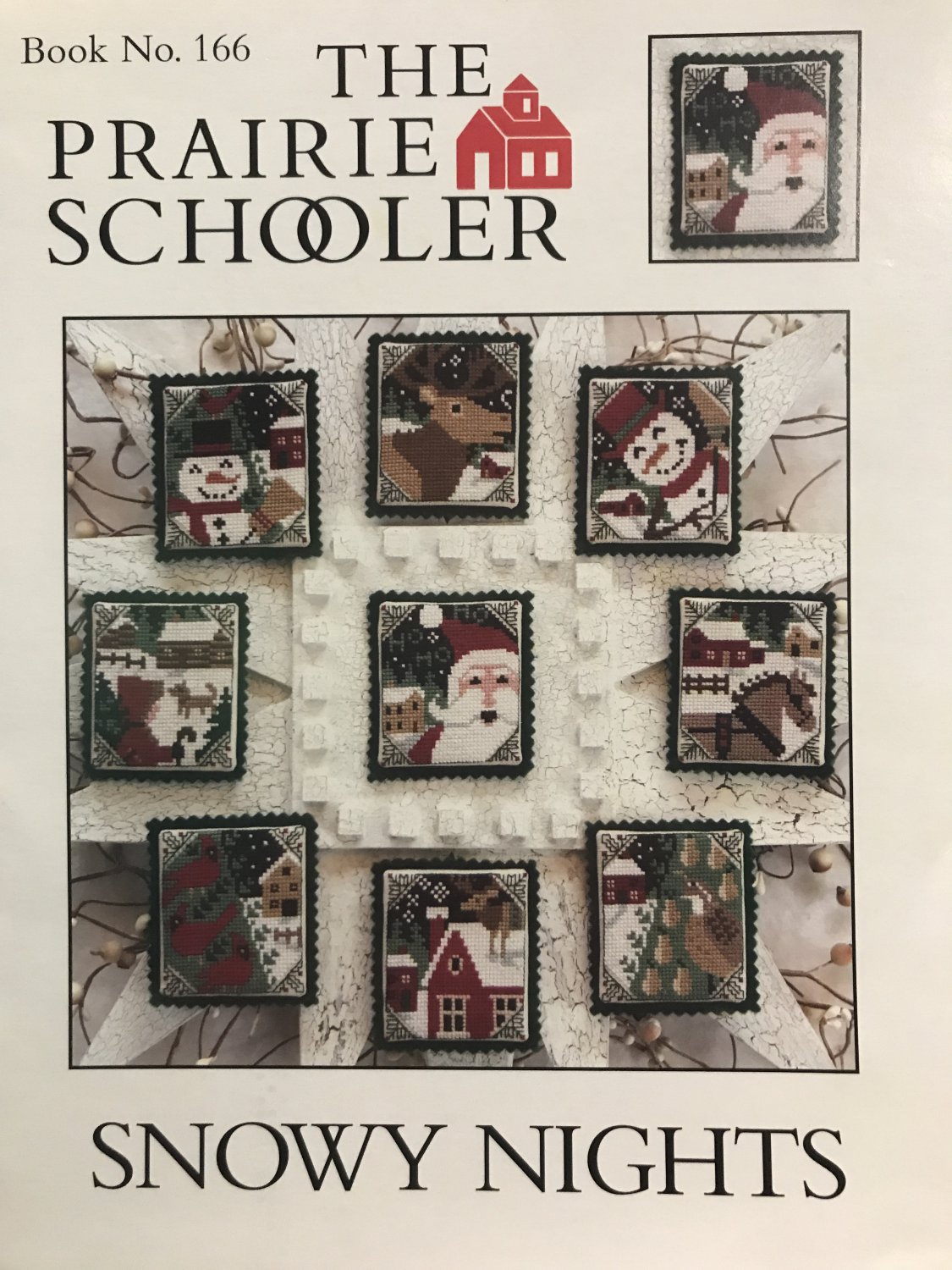 The Prairie Schooler Snowy Nights 166 Cross stitch charts