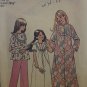 Simplicity 7202 Girl's Robe, Nightgown & Pajamas Sewing Pattern size 10
