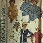 McCall's 5159 MISSES' SET OF SWEATERS FOR UNBONDED STRETCHABLE KNITS Sewing Pattern size 14 16