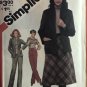 Simplicity 5198 Misses' Straight-Leg Pants, Bias Skirt and Unlined Jackets Sewing Pattern size 16