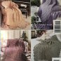 Afghan Elegance American School of Needlework 1129  Blanket Afghans Crochet Pattern