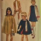 Simplicity 9247 Girls' Dress, Cape and Scarf Sewing Pattern size 14 bust 32
