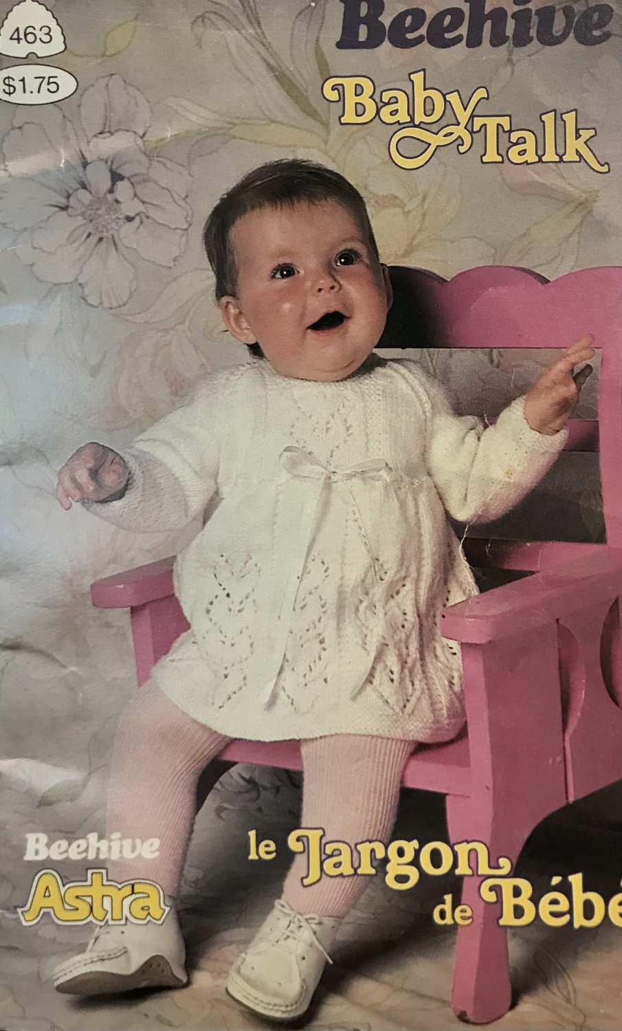 Baby Talk Patons Beehive baby book 463 dress, bunting, sweaters and leggingsKnitting and Crocheting