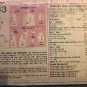 Simplicity 9043 Toddlers Robe Nightgown Raglan sleeve sleepwear sewing pattern Size 1 Breast 20