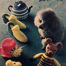 Bazaar Novelties 115 7115 Patons Beehive Knitting Pattern for toys Tea cozies and more!