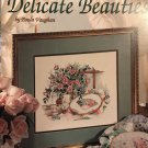 Leisure Arts Cross Stitch leaflet 2742 Delicate Beauties by Paula Vaughan