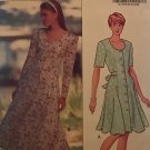 Butterick Sewing Pattern 5436 Misses Dress long or short sleeves size 14 16 18