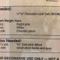 Amy Doll Dress Crochet Pattern Fibre Craft 240 for 11 1/2" doll