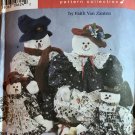 Simplicity 7399 Snowmen and Snow Women 22" & 33" Sewing Pattern
